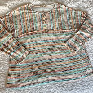 Striped Long Sleeve Top